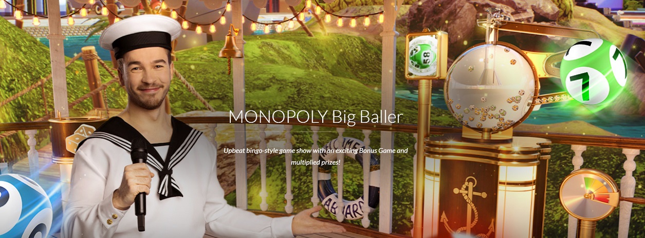 Bonus round in Monopoly Big Baller